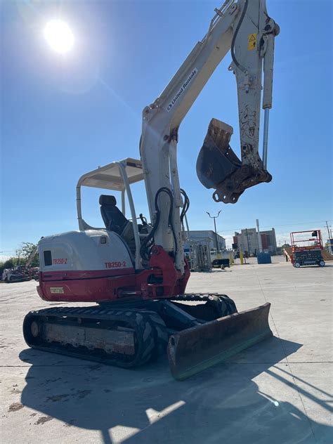 takeuchi tb250 excavator for sale